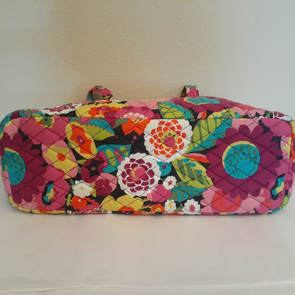 Vera Bradley Fabric Quilted Tote Bag - Picture 3 of 16